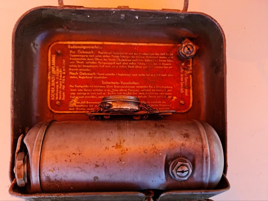 Vintage brander/kooktoestel - Leuk voor verzamelaar!, Verzamelen, Ophalen of Verzenden, Onbekend, Niet van toepassing, Niet van toepassing