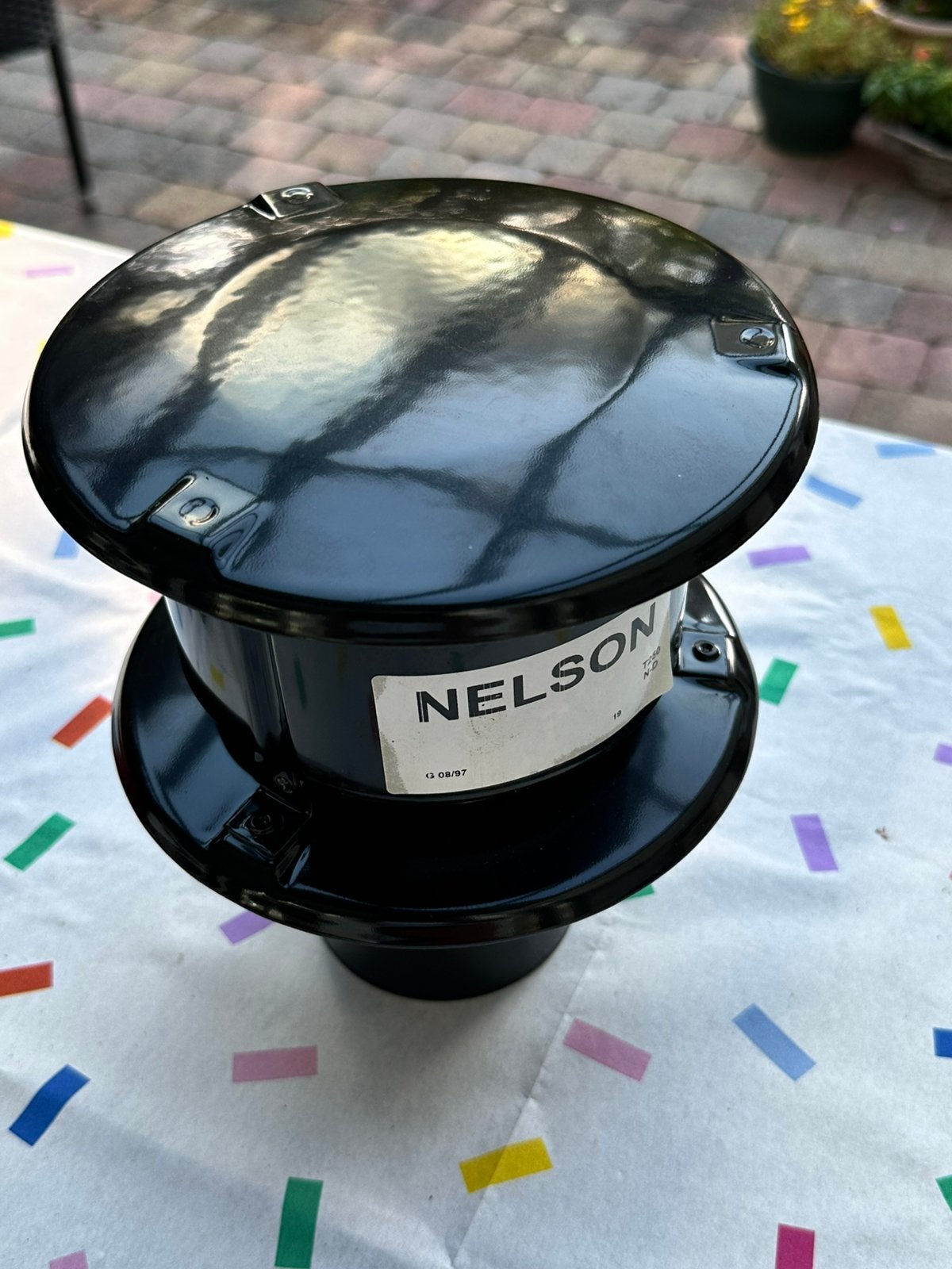 Trega Rookgas kap 90 mm en 100 mm, Ophalen of Verzenden, Zo goed als nieuw, Ventilator en Afzuiger