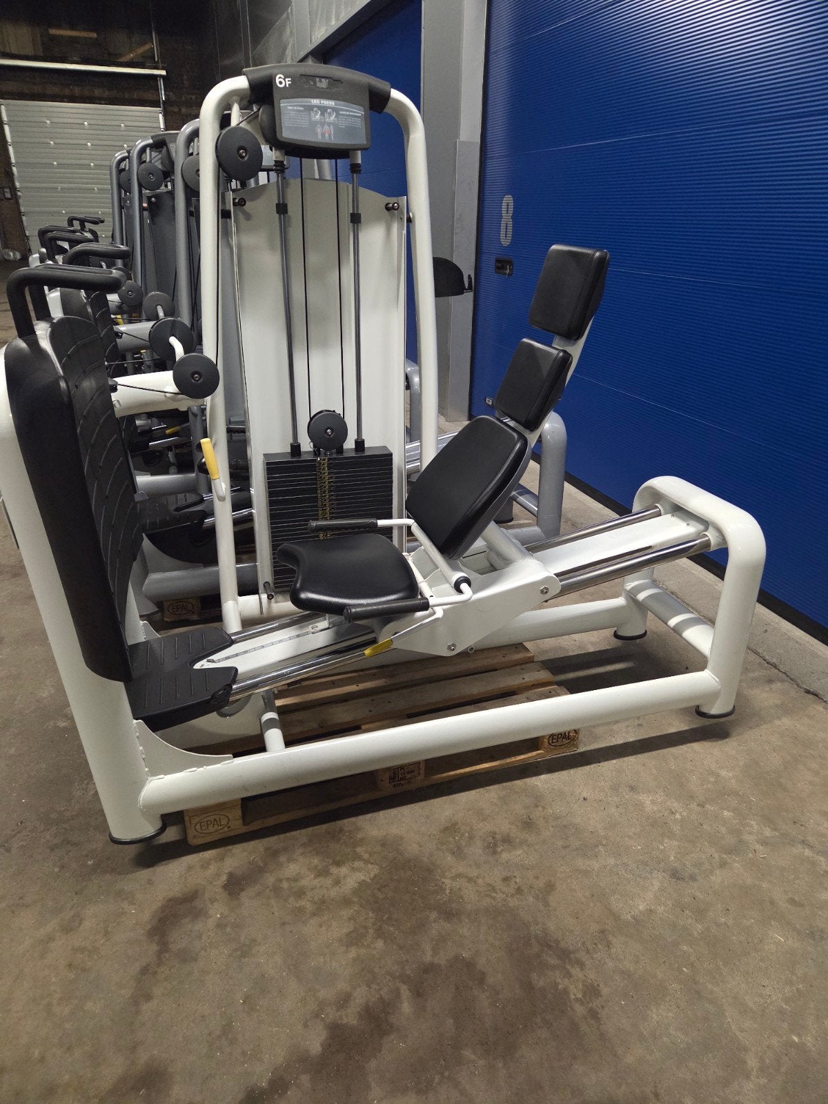 Technogym legpress fitness leg press 145kg steekgewichten, Ophalen, Overige typen