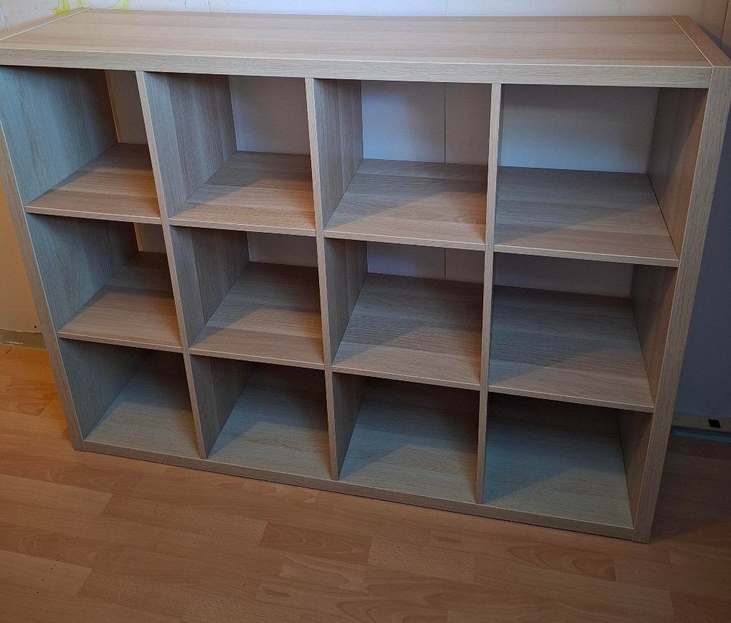 Kallax open kast, Ophalen, Met plank(en), Gebruikt, 100 tot 150 cm