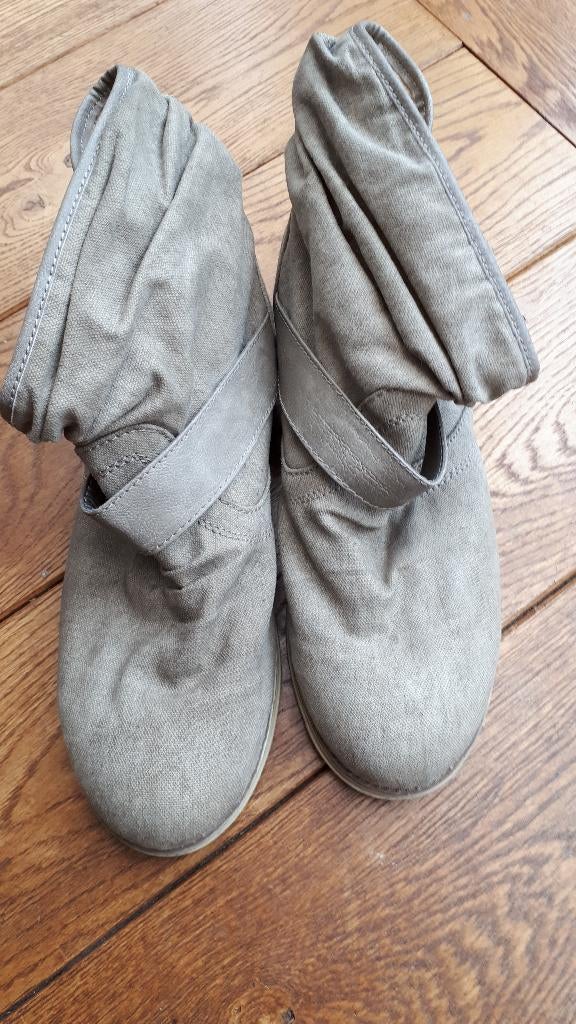ecru laarzen, maat 42, Verzenden, Beige, Lage of Enkellaarzen, Onbekend