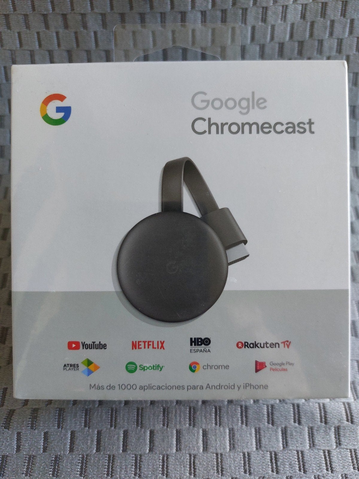 Nieuwe Google Chromecast V3, Audio, Tv en Foto, Mediaspelers, Ophalen of Verzenden, Nieuw, HDMI