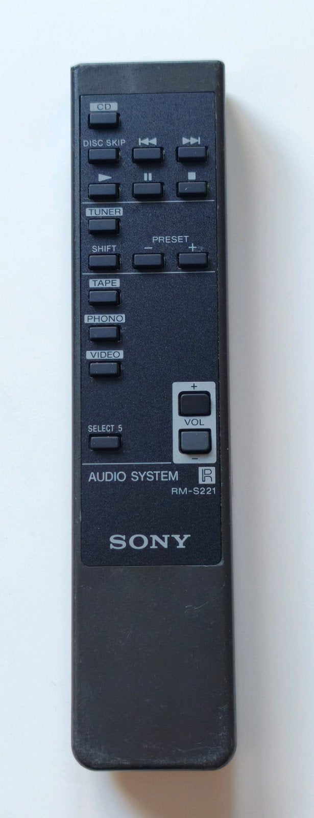 Sony RM-S221 Audio Systeem Afstandsbediening, Ophalen of Verzenden, Gebruikt, Origineel, Receiver of Versterker