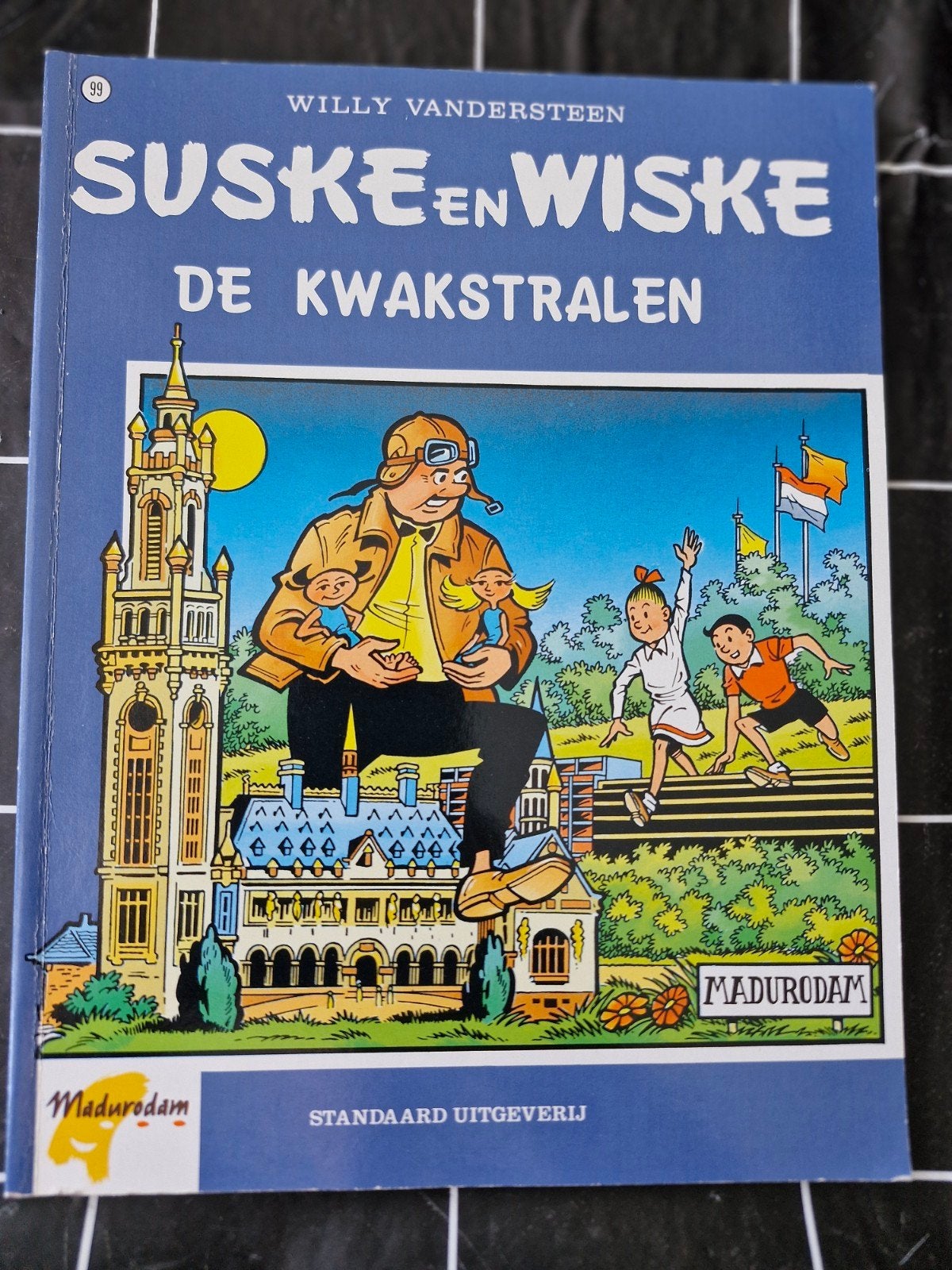 Suske en Wiske - De Kwakstralen (Madurodam uitgave), Eén stripboek, Ophalen of Verzenden