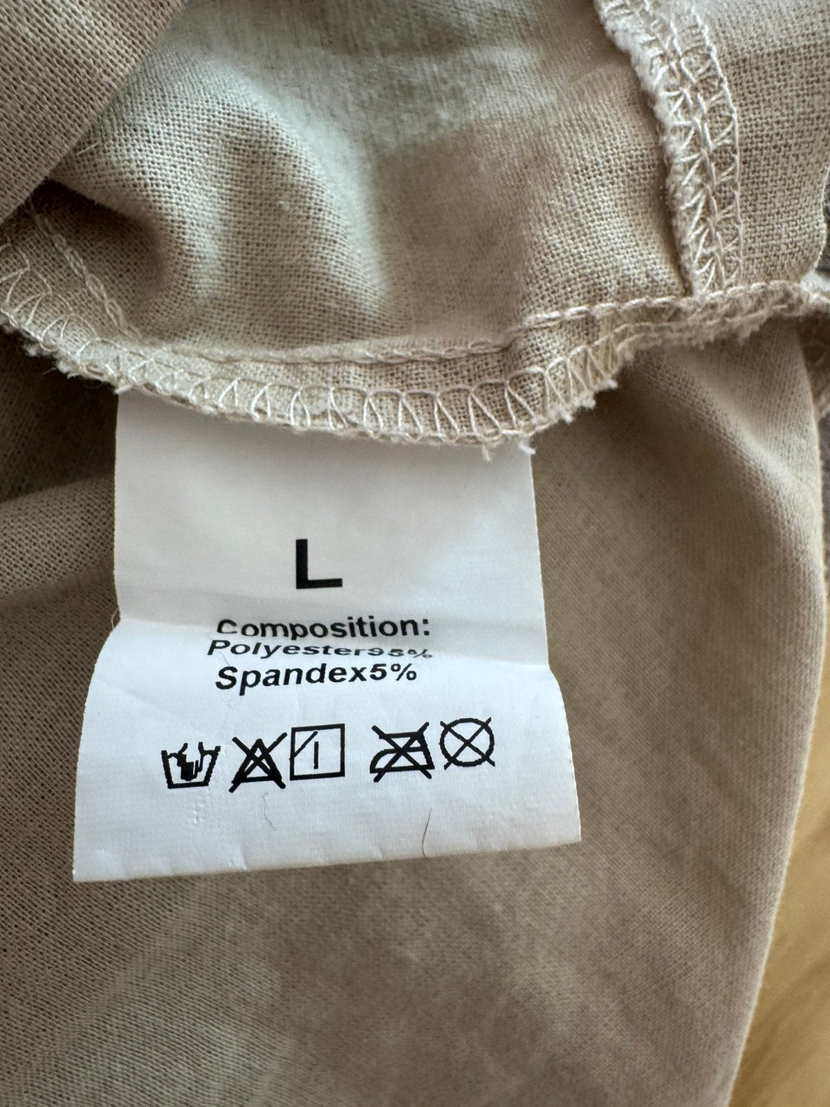 Mooie aparte blouse, Ophalen of Verzenden, Nieuw, Maat 42/44 (L), Beige