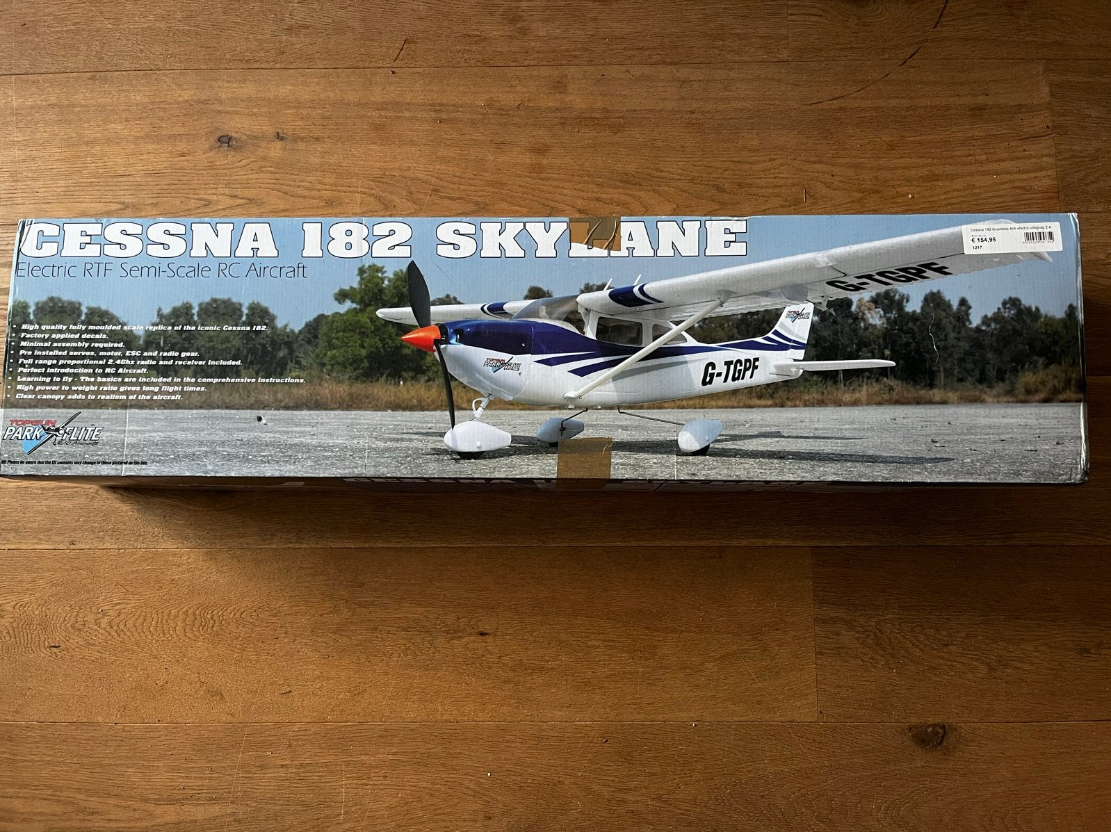 Cessna 182 Skylane RC brushless modelplane, Hobby en Vrije tijd, Modelbouw | Radiografisch | Vliegtuigen, Ophalen, Nieuw, Elektro
