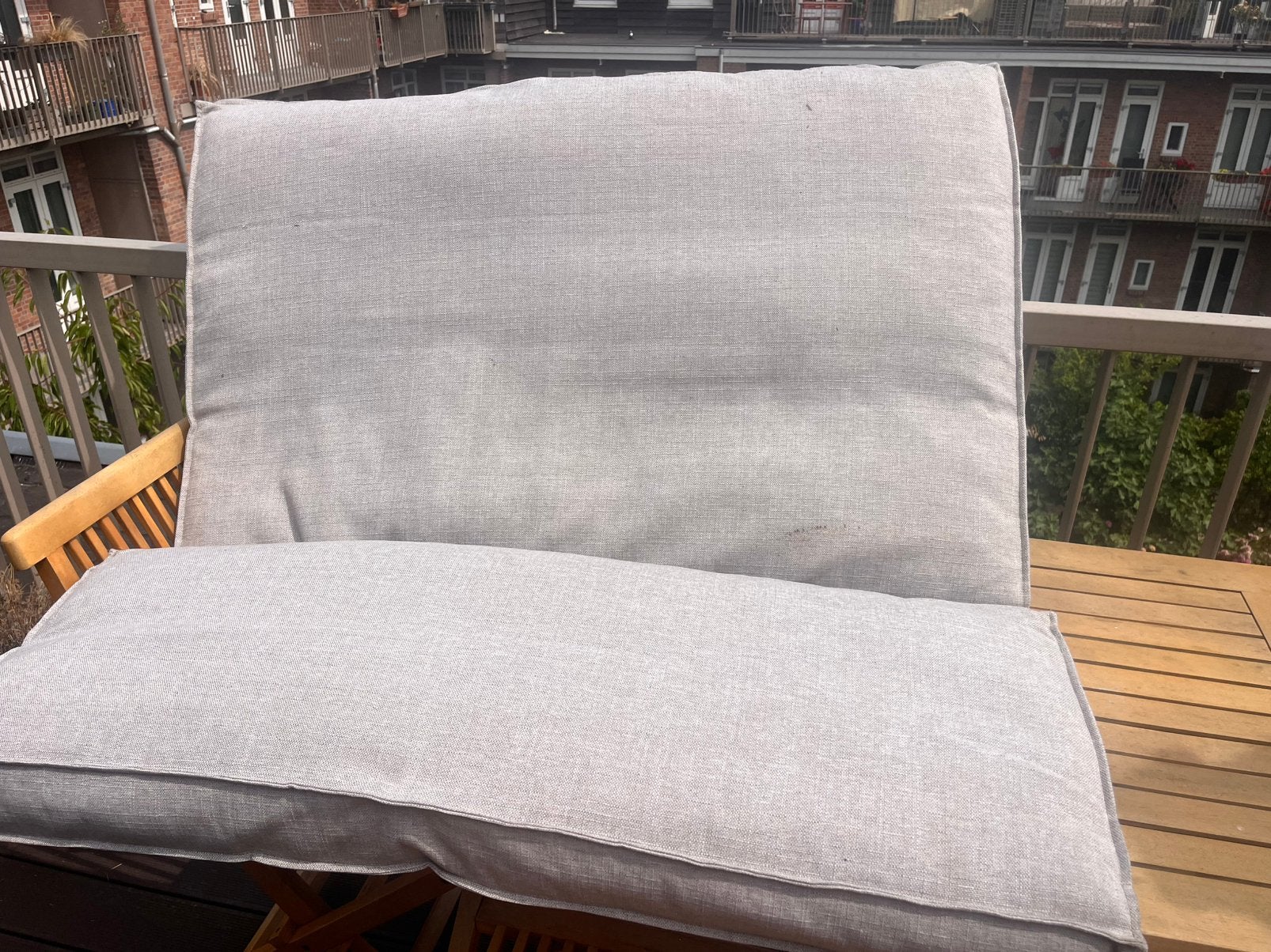X4 loungekussens, Ophalen, Gebruikt