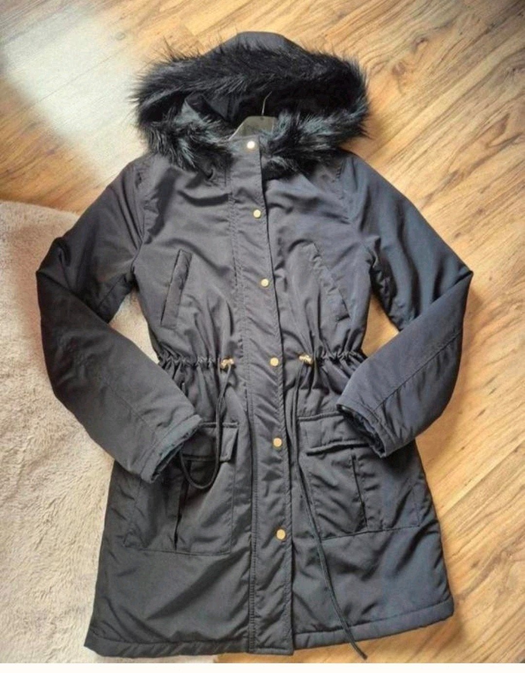 Parka jas maat xs tussenjas Nieuw, Ophalen of Verzenden, Nieuw, Maat 34 (XS) of kleiner, Zwart