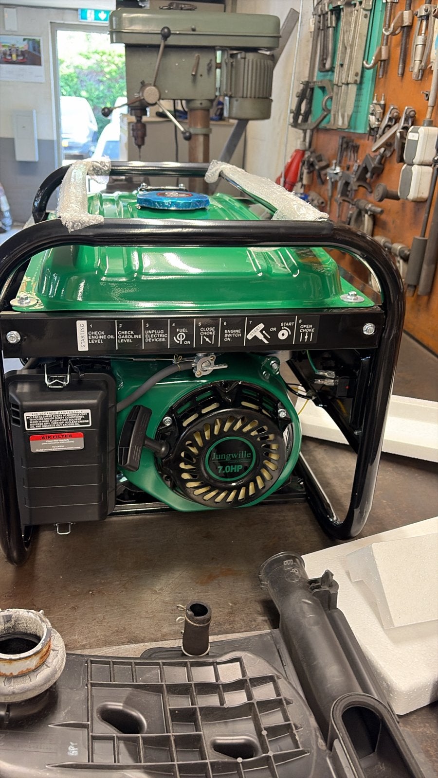 Nieuwe Benzine Generator 2200W | Noodstroom Aggregaat, Ophalen, Nieuw