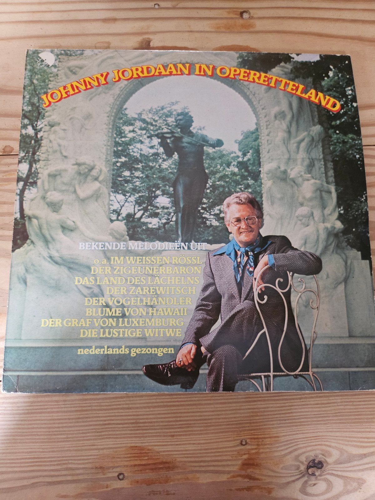 Johnny Jordaan in Operetteland LP - Nederlands gezongen, LP, Gebruikt, Ophalen of Verzenden, Levenslied of Smartlap
