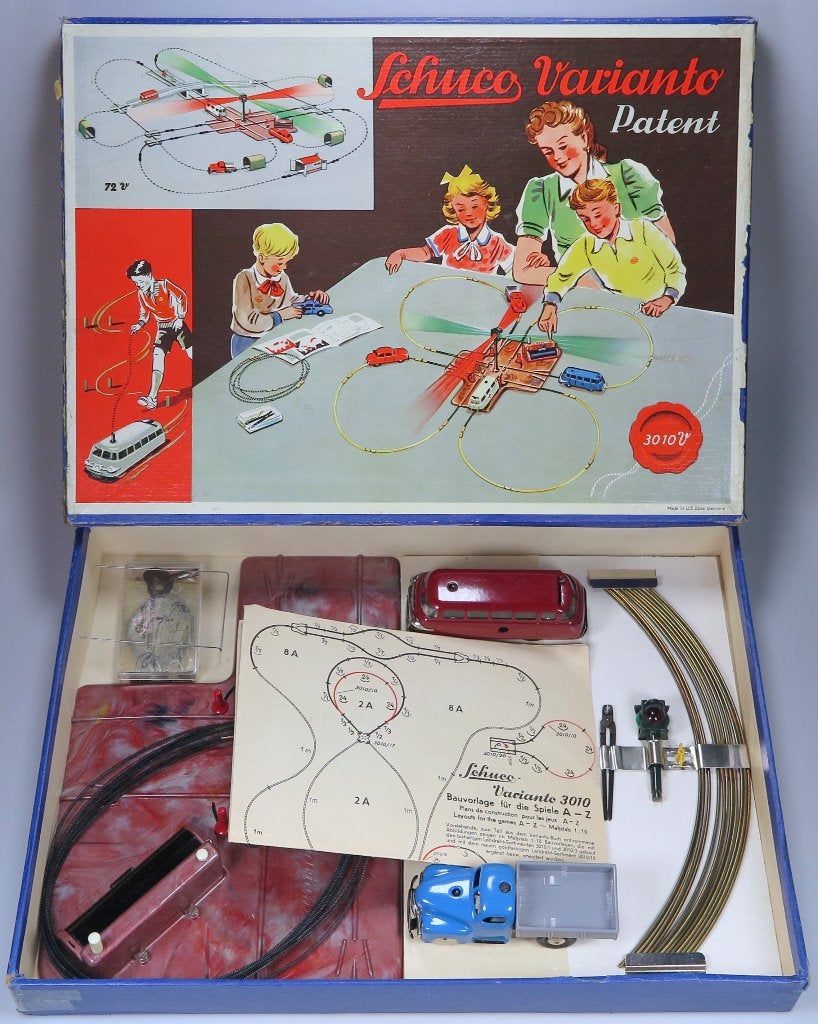 Schuco Varianto 3010V Cadeauset incl. 3042 + 3044 compleet !, Ophalen of Verzenden
