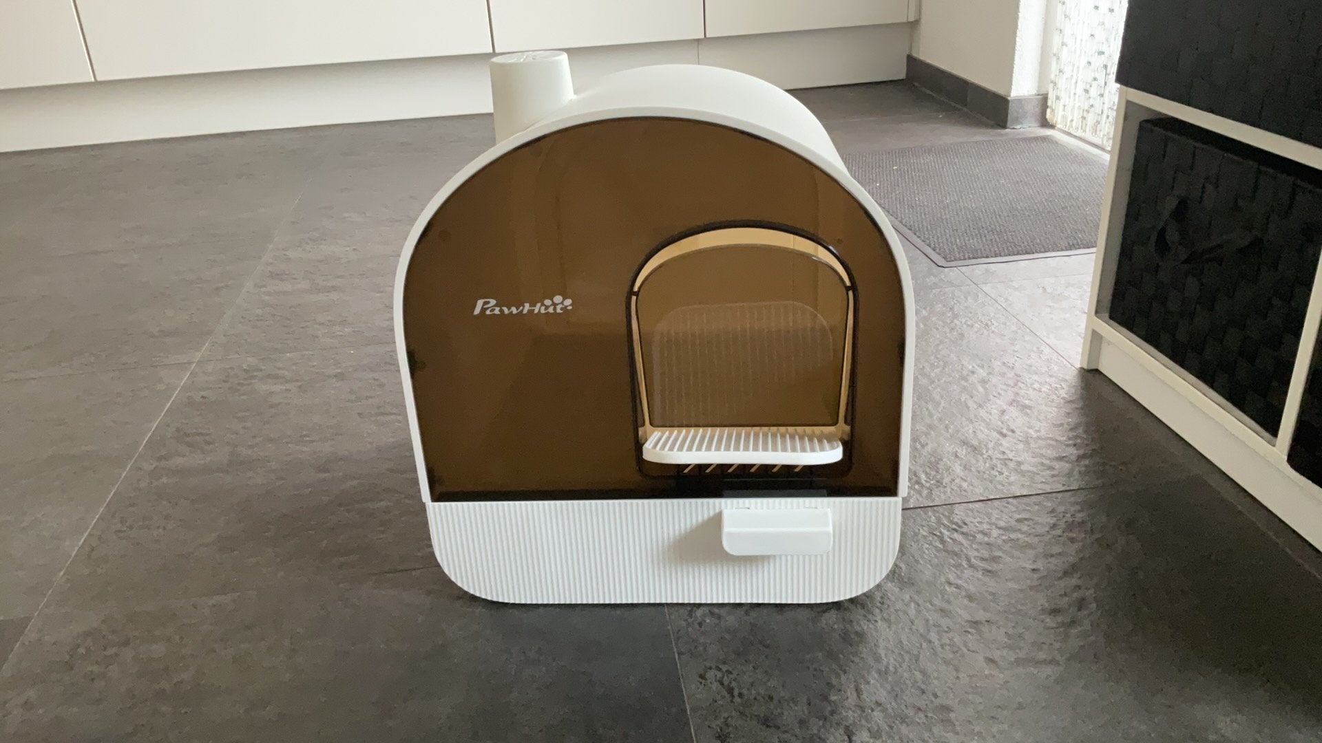 Kattenbak, Ophalen, Zo goed als nieuw