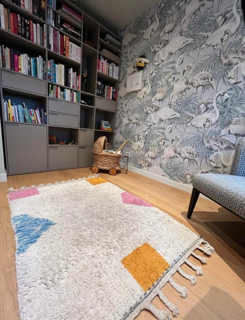 Vloerkleed wol - gratis af te halen, Ophalen, Gebruikt, 150 tot 200 cm, 200 cm of meer