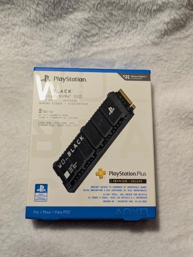 Ps5 ssd 2tb western digital nieuw in doos, Computers en Software, Harde schijven, Ophalen, Intern, Console, SSD