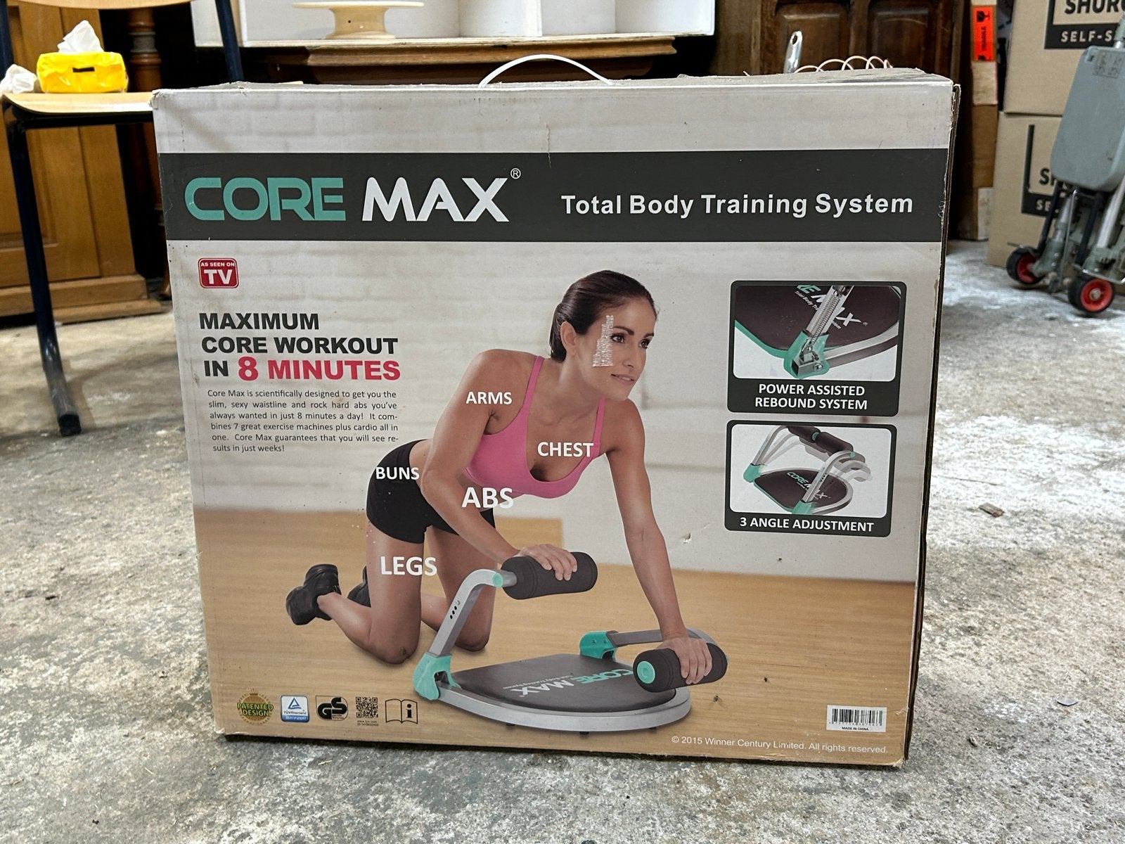 Core Max Total Body Training System - Fitnessapparaat, Buik, Ophalen of Verzenden, Zo goed als nieuw, Metaal