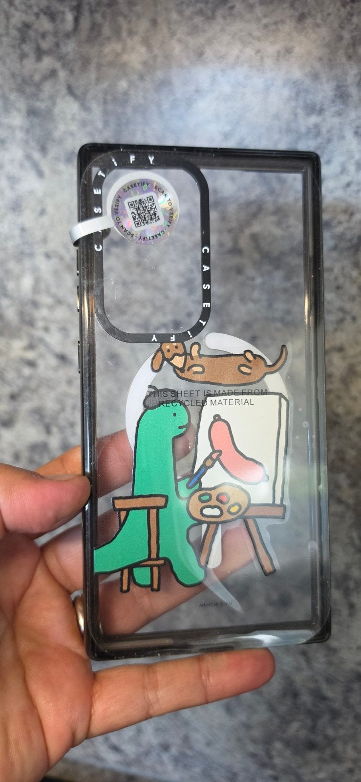 Casetify Samsung Galaxy S24 Ultra Cover Qi2 MagSafe, Ophalen, Nieuw