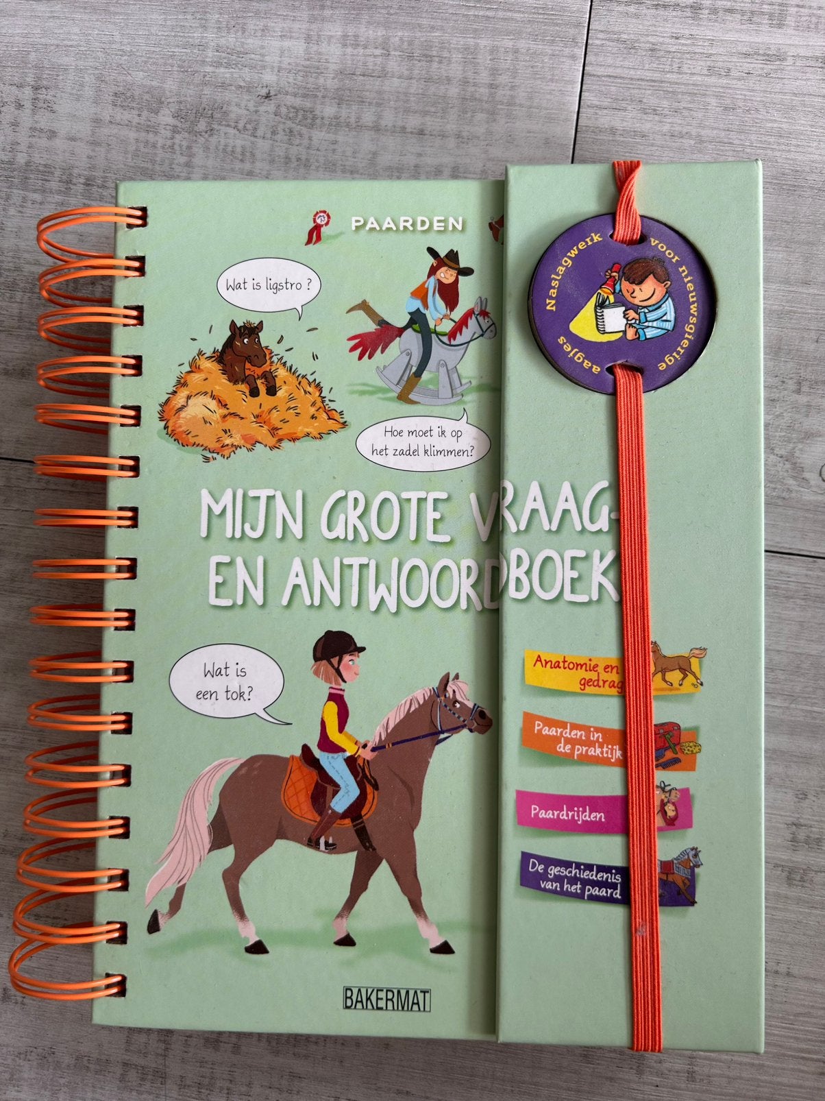 Mijn grote vraag en antwoordboek: Paarden, Boeken, Kinderboeken | Jeugd | onder 10 jaar, Ophalen of Verzenden, Zo goed als nieuw