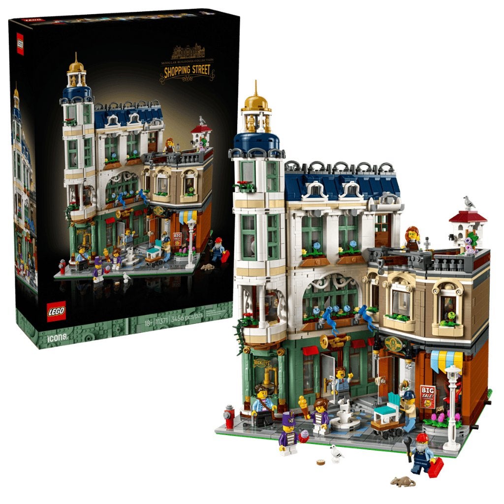 🔥NIEUW🔥 LEGO 11371 Winkelstraat / Shopping Street, Ophalen, Lego, Nieuw, Icons
