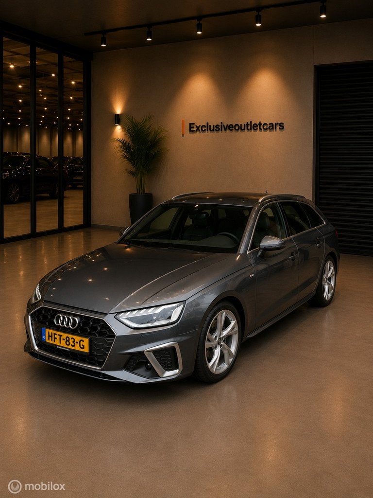 Audi A4 Avant 35 TFSI S Line 245pk, Mild Hybrid Trekhaak, Auto's, Audi, Gebruikt, Euro 6, 4 cilinders, 1984 cc