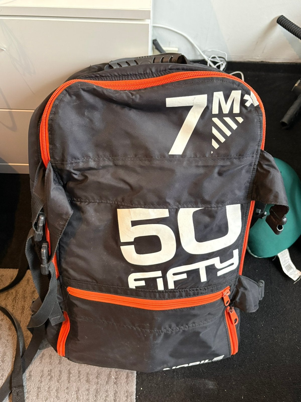 Nobile kite 50/50 7m, Geen board, Ophalen of Verzenden, Zo goed als nieuw