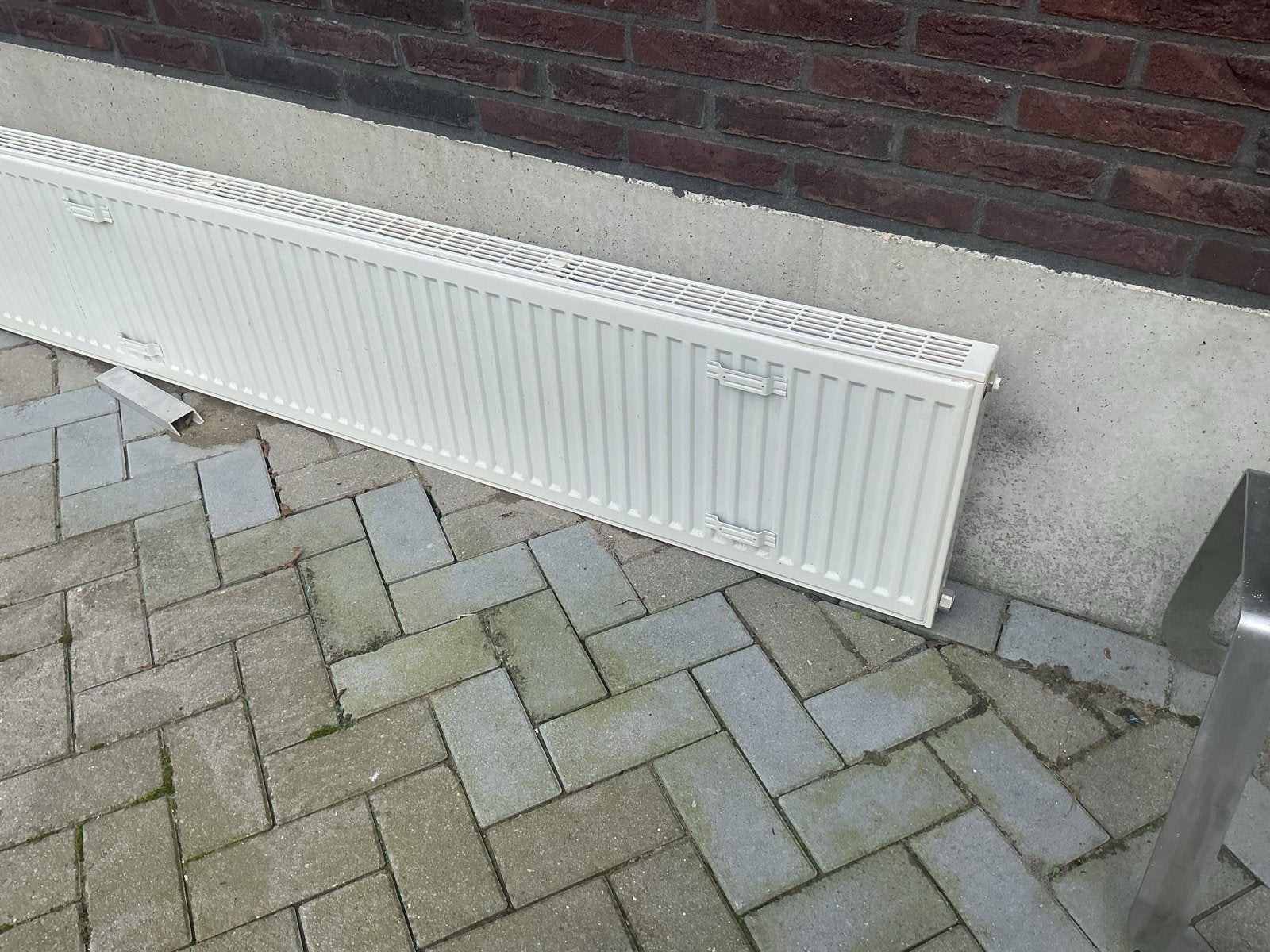 Lange radiator, gebruikt, in goede staat, Ophalen, 30 tot 80 cm, Gebruikt, Radiator
