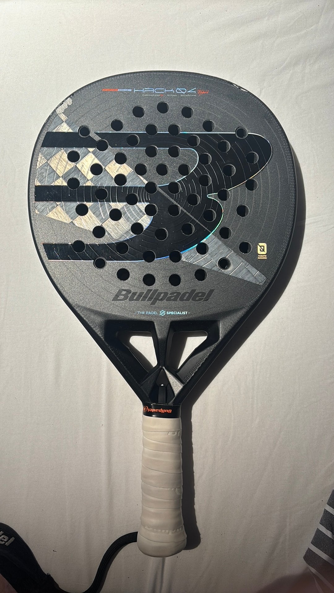 Bullpadel Hack 04 Hybrid, Ophalen of Verzenden, Zo goed als nieuw