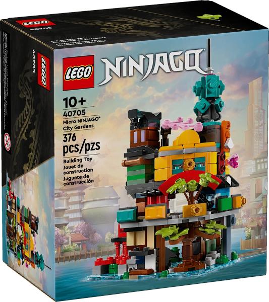 40705 Micro NINJAGO City Gardens nieuw en ongeopend, Lego, Nieuw, Ophalen of Verzenden, Compleet