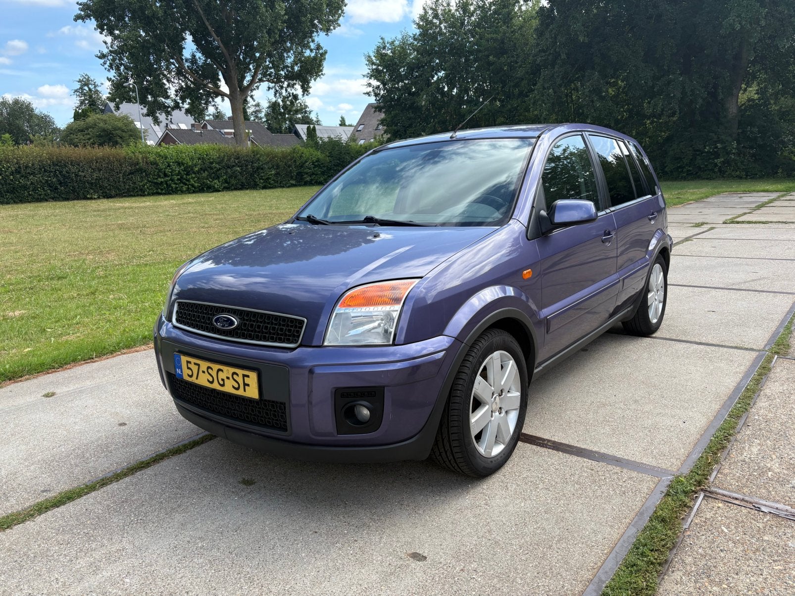 Ford Fusion 1.6 16V 2006 Groen, Auto's, Ford, Particulier, Fusion, Benzine, C, Hatchback, Handgeschakeld, Origineel Nederlands