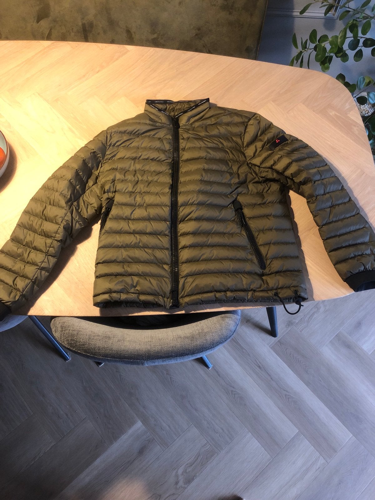 Peuterey donsjas heren - maat XL, Ophalen of Verzenden, Zo goed als nieuw, Maat 56/58 (XL), Groen