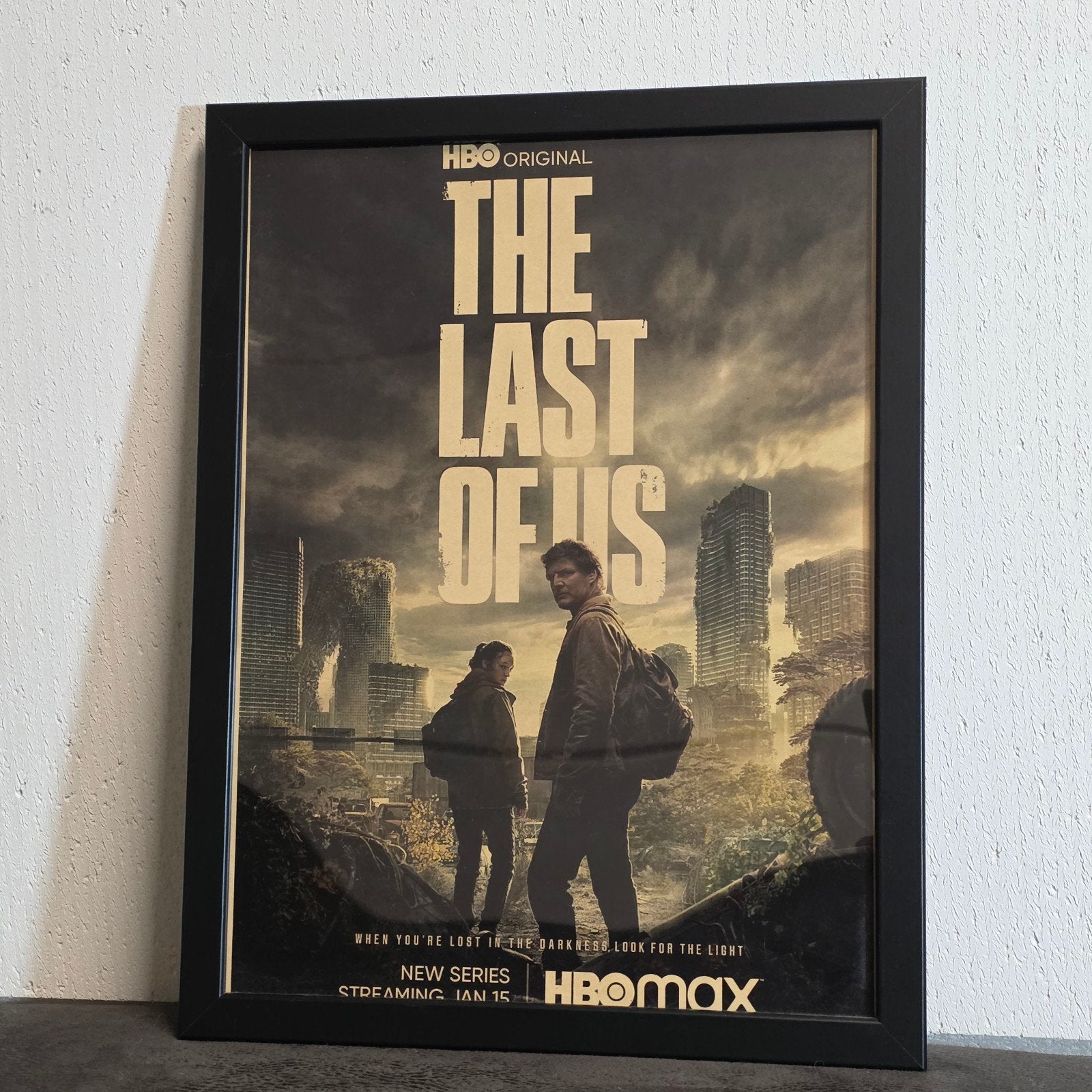 The Last Of Us HBO Ingelijste Poster 30x40cm (A3), Verzamelen, Rechthoekig Staand, Met lijst, Nieuw, Ophalen of Verzenden