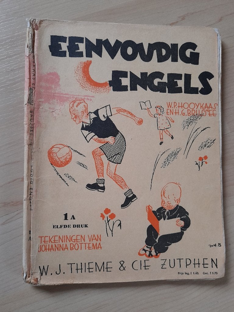 EENVOUDIG ENGELS   WP Hooykaas Deeltje 1A, Boeken, Ophalen of Verzenden, Gelezen