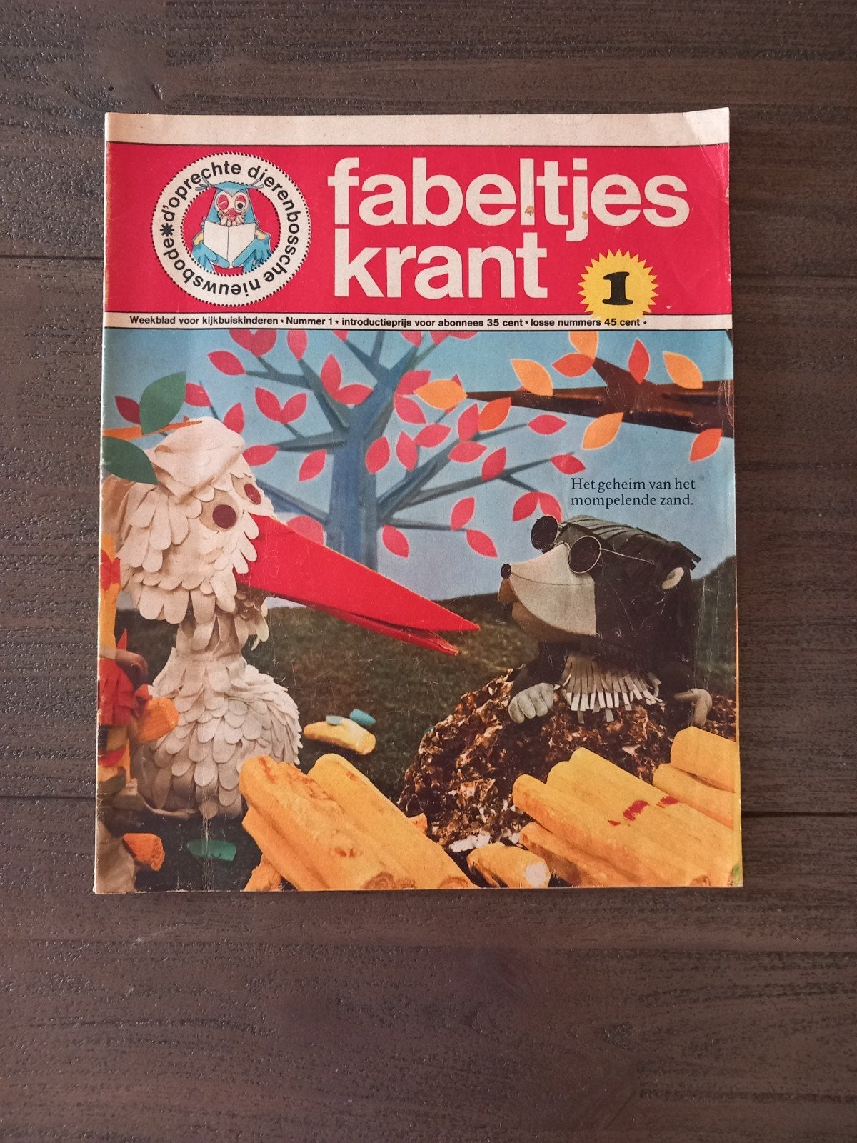 Fabeltjeskrant nr. 1, Eén stripboek, Ophalen of Verzenden, Gelezen