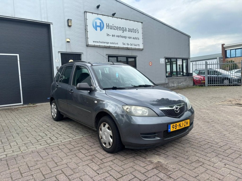 Mazda 2 1.4 |AIRCO |APK 06-03-2027 (bj 2003), Auto's, Mazda, Bedrijf, Te koop, ABS, Airbags, Alarm, Centrale vergrendeling, Dakrails