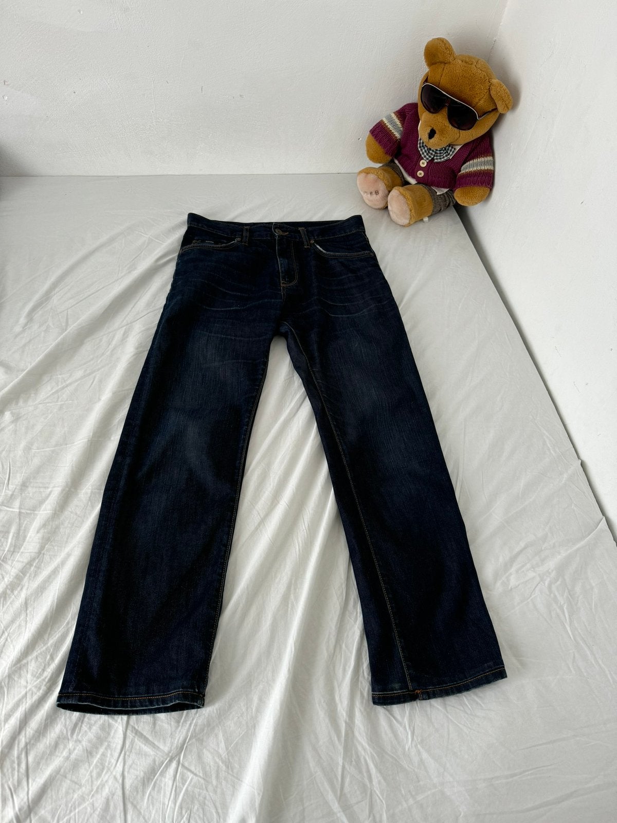 Hugo Boss stretch jeans, Kleding | Heren, Spijkerbroeken en Jeans, Blauw, Ophalen of Verzenden, Zo goed als nieuw, Hugo Boss