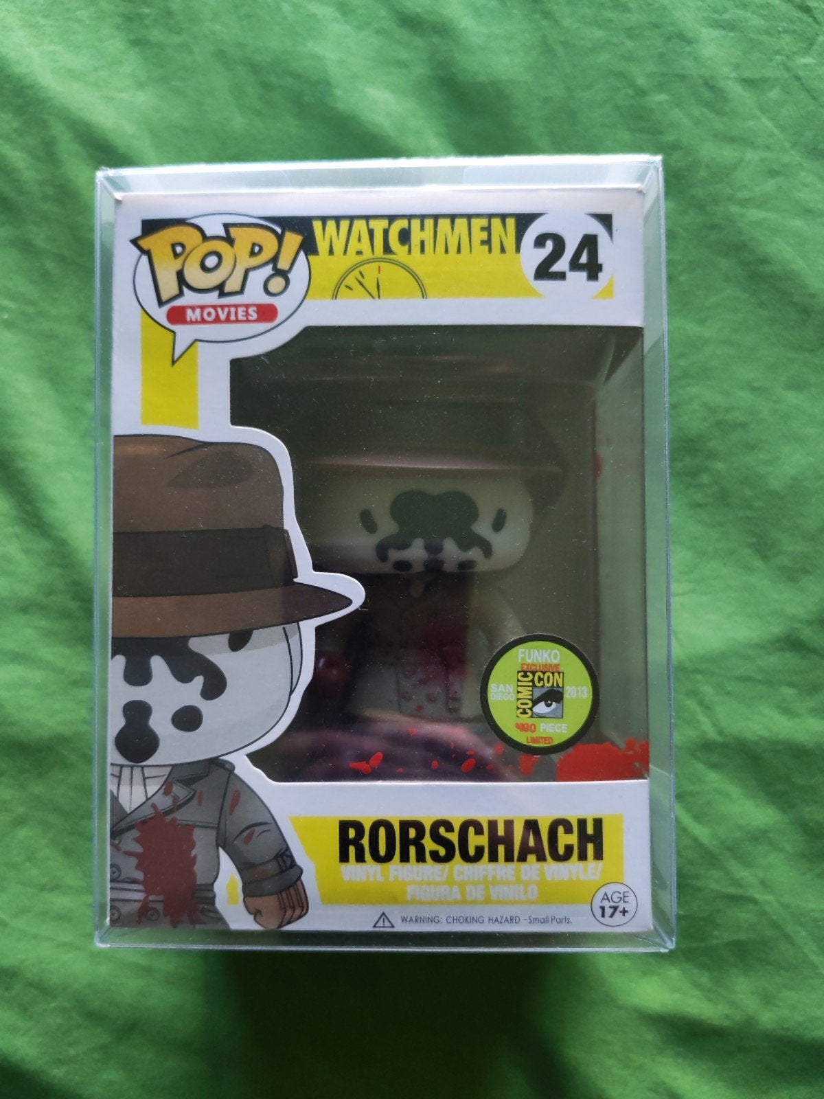 Funko Pop! Movies Watchmen Rorschach #24 SDCC Limited, Verzenden, Zo goed als nieuw