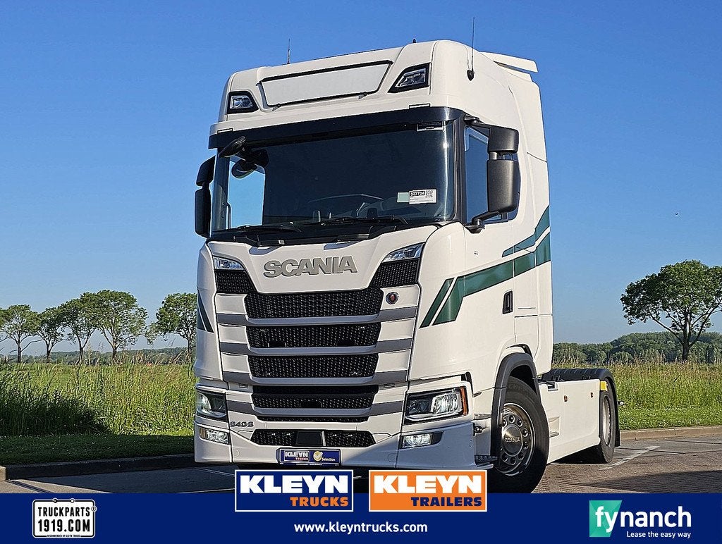 SCANIA S540 hl,2xtank,standklima, Auto's, Vrachtwagens, Automaat, Euro 6, Scania, Wit