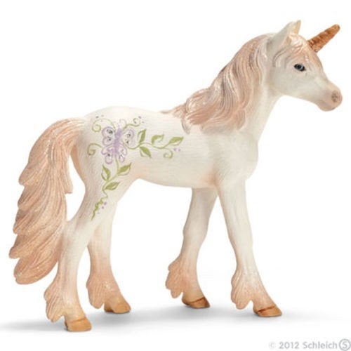 Schleich 70420 eenhoorn veulen, Ophalen of Verzenden, Zo goed als nieuw, Paard, Beeldje of Figuurtje
