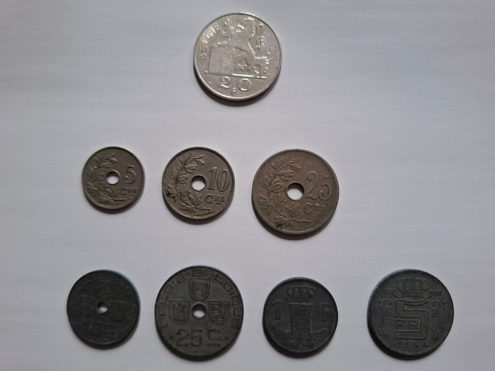 set oude munten België, Postzegels en Munten, Ophalen of Verzenden
