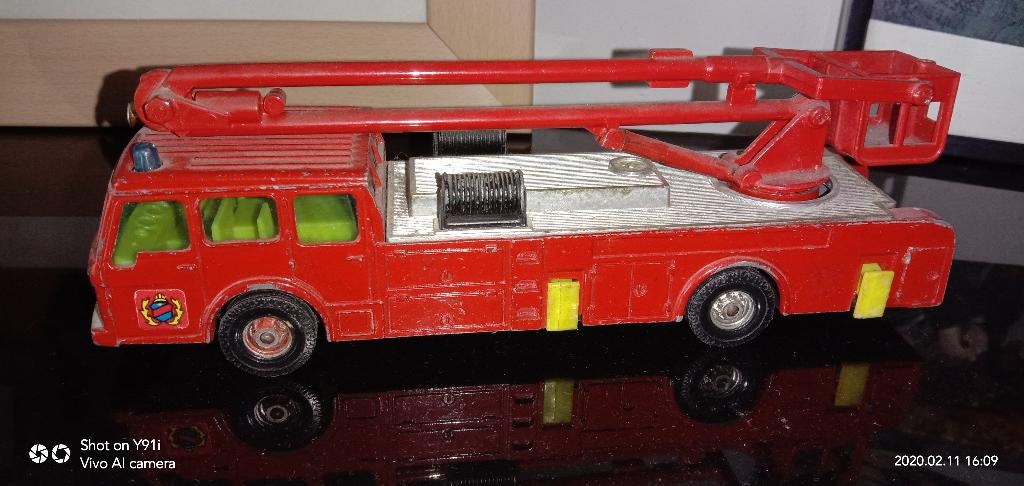 Corgi toys simon snorkel, Ophalen of Verzenden, Auto