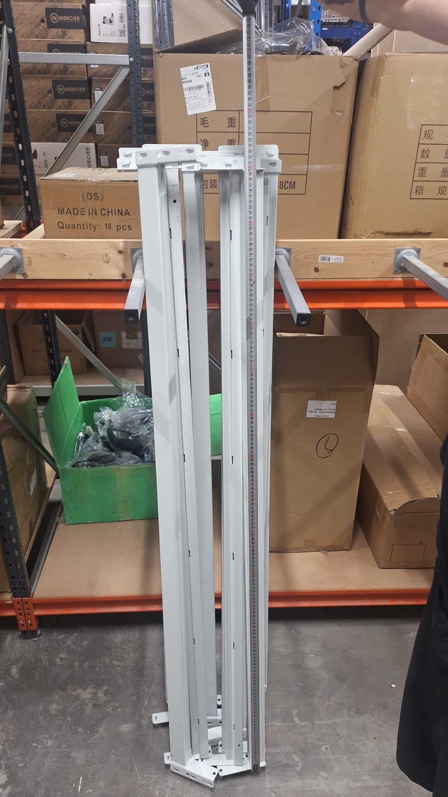 Epsivol stelling leggers 150 en 180cm, Ophalen, Zo goed als nieuw