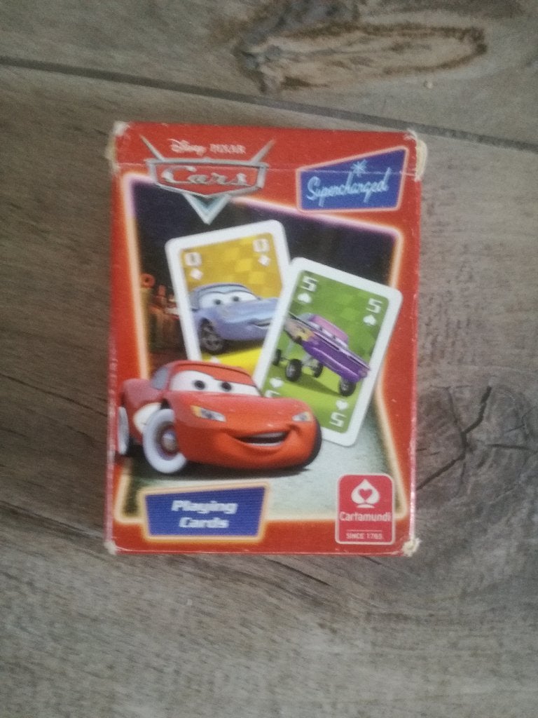 Cars speelkaarten., Hobby en Vrije tijd, Gezelschapsspellen | Kaartspellen, Een of twee spelers, Ophalen of Verzenden, Gebruikt