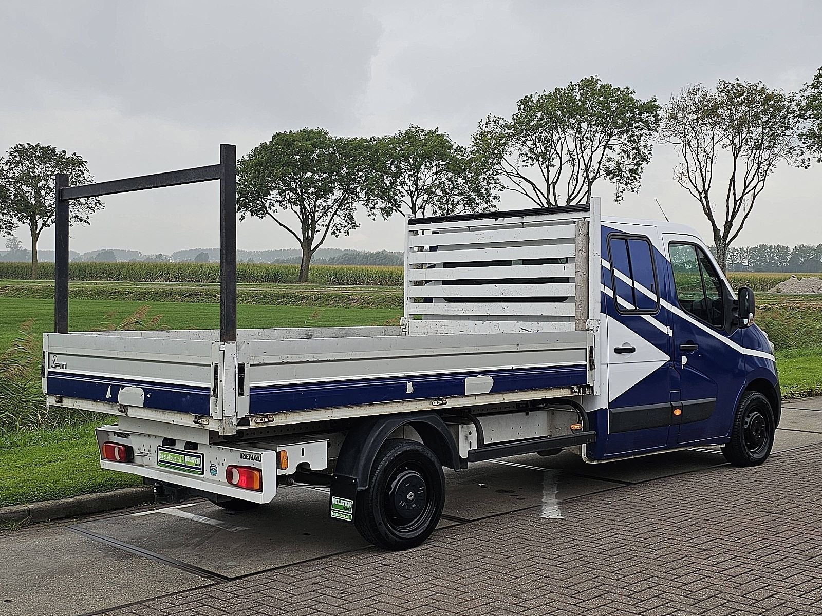 RENAULT MASTER 2.3 dub.cab open-laadbak, Auto's, 145 pk, Gebruikt, Euro 6, Overige kleuren