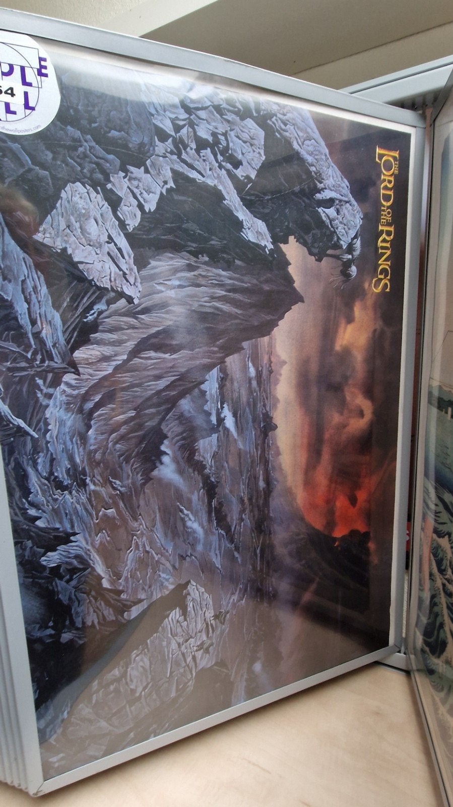 Lord of the Rings Poster - Epische Scène, Rechthoekig Staand, Met lijst, Deurposter of groter, Ophalen of Verzenden
