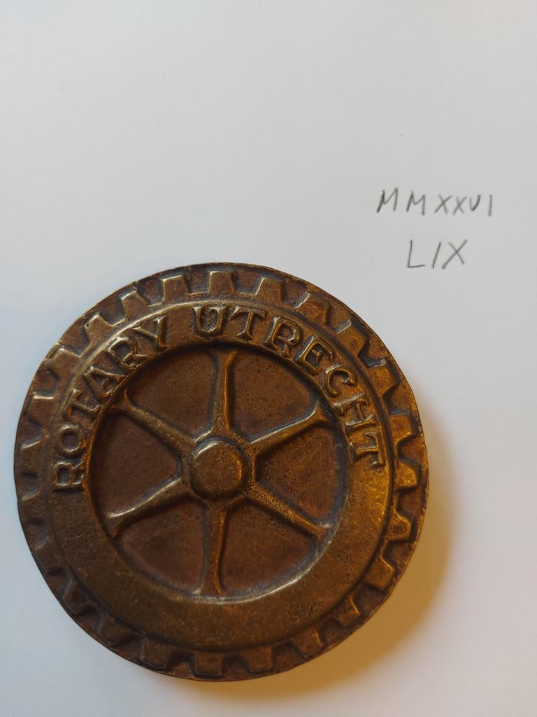 Plaquette, Postzegels en Munten, Penningen en Medailles, Ophalen of Verzenden, Overige materialen