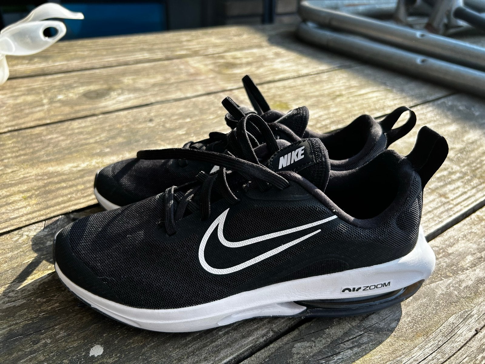 Nike Air Zoom Sneakers - Zwart/Wit, Zwart, Nieuw, Ophalen of Verzenden, Sneakers of Gympen