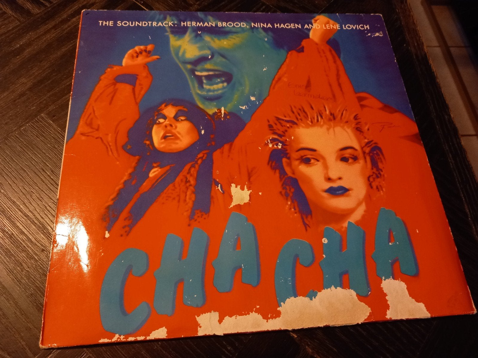 Cha Cha Soundtrack LP Herman Brood, Nina Hagen, Lene Lovich, Ophalen of Verzenden