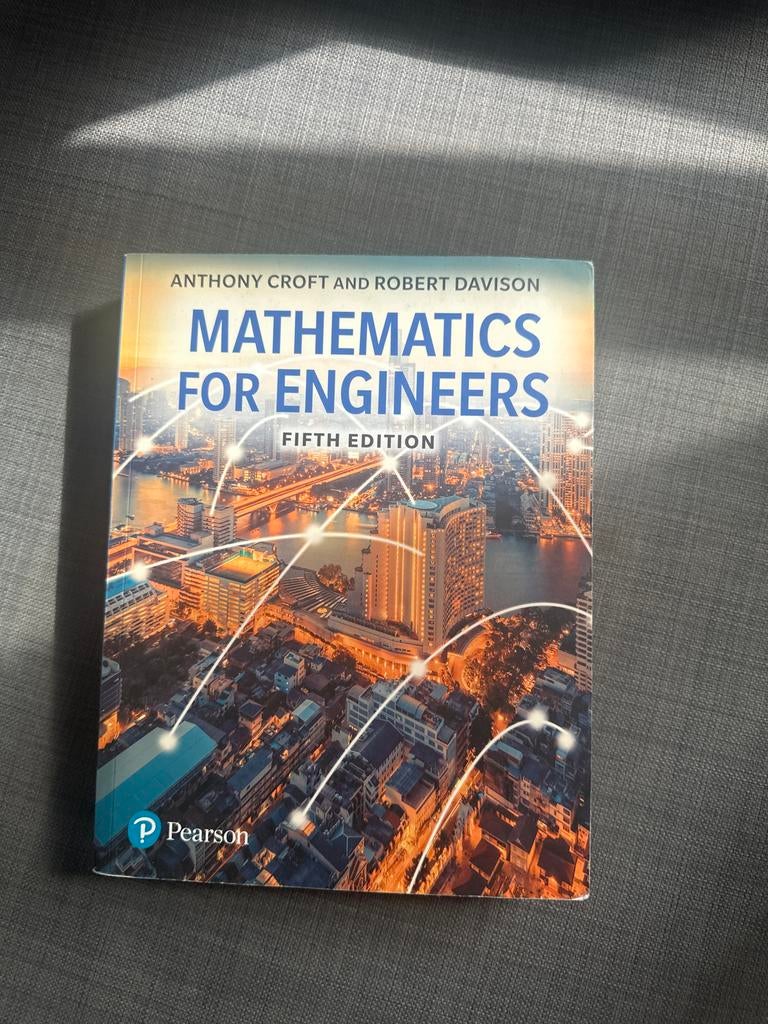 Mathematics for Engineers - Vijfde Editie, Ophalen of Verzenden, Beta, Gelezen, HBO