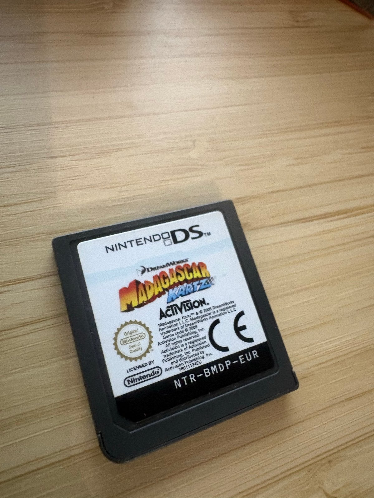 Madagascar Kartz Nintendo DS Game, Gebruikt, 1 speler, Racen en Vliegen, Ophalen of Verzenden