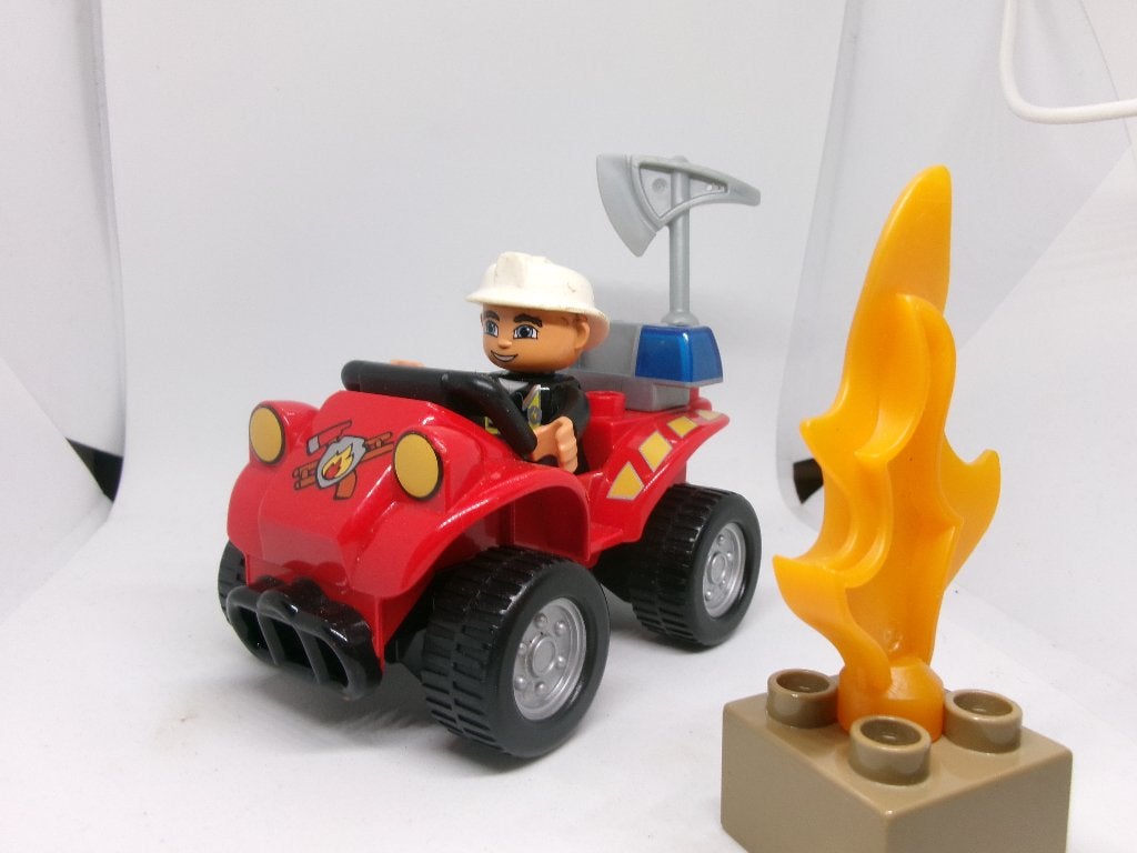 Duplo Brandweer, Ophalen of Verzenden, Zo goed als nieuw, Compleet, Duplo