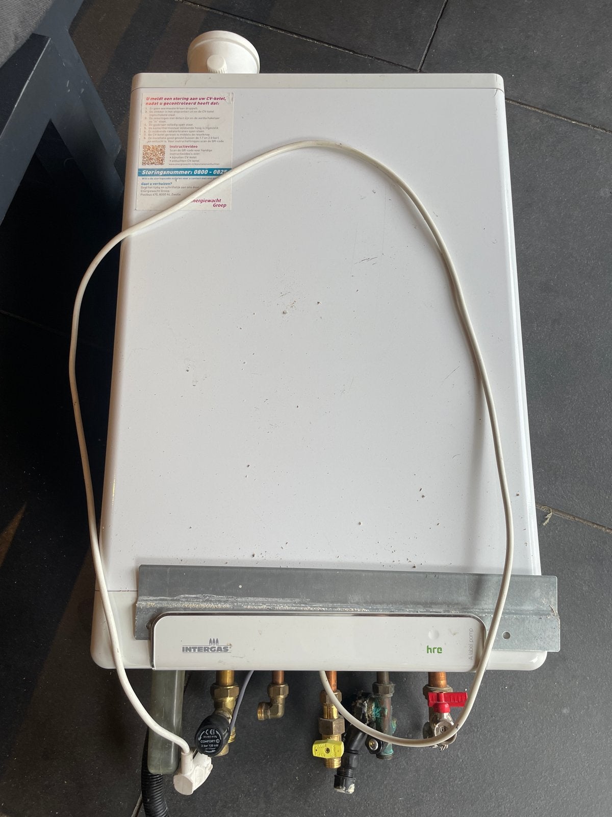 Intergas Kompakt HRE 28/24 A CV-ketel, Doe-het-zelf en Verbouw, Verwarming en Radiatoren, Ophalen, Gebruikt, Hoog rendement (Hr)